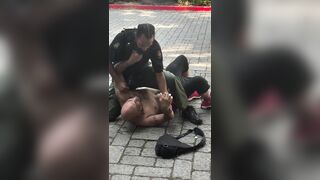 Security Guard Does an Excellent Job – Clearly Well-Trained