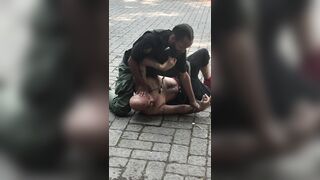 Security Guard Does an Excellent Job – Clearly Well-Trained