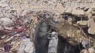 One of the most brutal scenes in human history has been leaked online. An Israeli soldier is filming the extent of the destruction and rubble. Gaza
