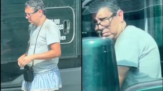 The scary part is he’s driving around and has a mental illness.