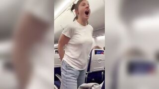 Entitled Karen Melts Down Mid-Flight