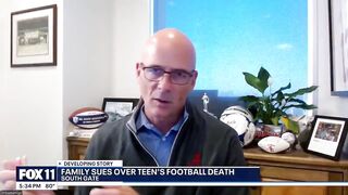 High school football player dies after “textbook tackle”