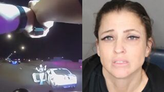 Woman caught with beer in her hand following wild crash in Arizona