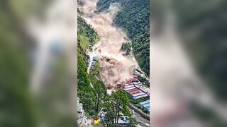 New footage of this week's flooding in Nepal.