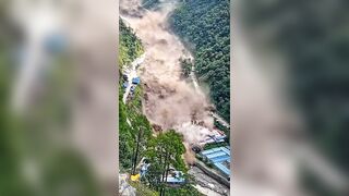 New footage of this week's flooding in Nepal.