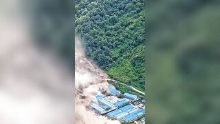 New footage of this week's flooding in Nepal.
