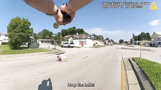 Man in Florida, USA Suicide by Cop New. Man with Knife just wanted to Die