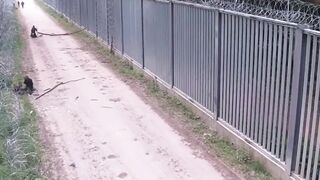 Border Guard Executed by Gang of Migrants.