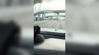 Bare ass Ratchet road rage