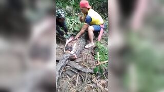 FULL: A mother dies from being Swallowed by a Python