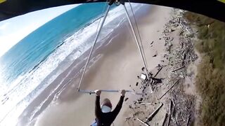 Hang Glider Nightmare as Man hits the Ground Way too Hard