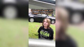 Vegan Karen Says Parking on the Grass is the Same as Assaulting Children. Lol