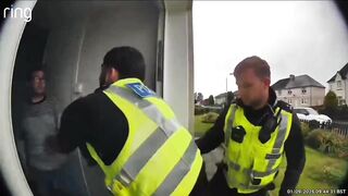 Scottish man dragged from his home for call a sand pig a "clown"!