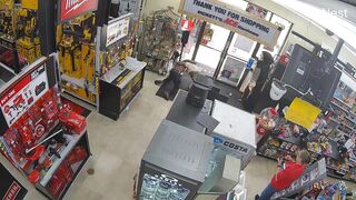 "I Dont Hate You Bro" Brawl Breaks Out Inside Hardware Shop in Florida