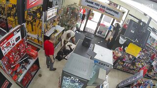 "I Dont Hate You Bro" Brawl Breaks Out Inside Hardware Shop in Florida