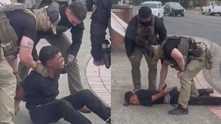 Illegal alien assaulted numerous ICE agents while resisting arrest in Washington