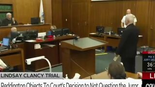 Clancy Attorney Reddington and judge get into a shouting match during Trial