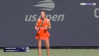 Aryna Sabalenka stopped her US Open match due to someone smoking weed