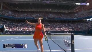 Aryna Sabalenka stopped her US Open match due to someone smoking weed