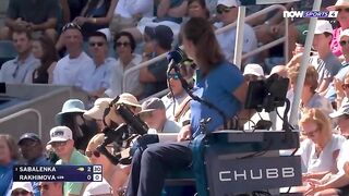 Aryna Sabalenka stopped her US Open match due to someone smoking weed