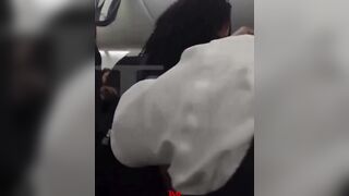 passenger was duct-taped to his seat on an American Airlines flight after allegedly..