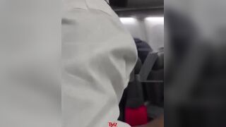 passenger was duct-taped to his seat on an American Airlines flight after allegedly..