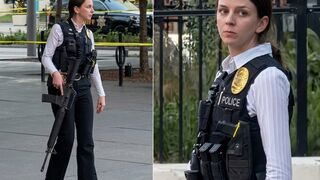 These have to be the classiest "tactical" police shoes ever