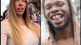 liberal white woman on vacation in Africa discovers that staying home would have been