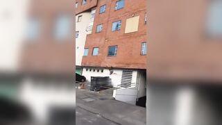 Heavy Set Woman Jumps from Window, Splits Her Head Open