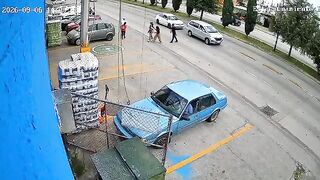 Store Employee Saves Little Girl From Being Run Over