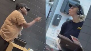 Black woman crashes out on the McDonalds cashier because her food was ‘late’