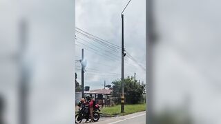 Man becomes Death Ornament for City in Colombia