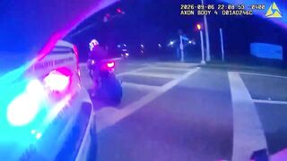 Motorcyclist knocks deputy over while fleeing traffic stop