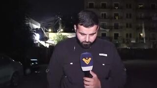 Lebanese reporter injured during live broadcast