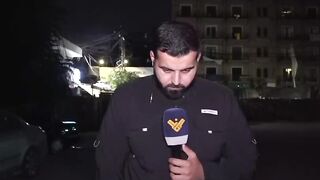 Lebanese reporter injured during live broadcast