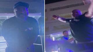 Social Media Influencer "Sneako" Gets His Teeth Knocked out by Security Guard at Club.