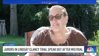 Lindsay Clancy juror giggle over how entertaining & compassionat Kevin Reddington was