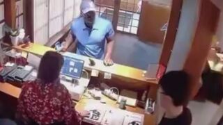 Zero Shame: Black Man Steals Wallet Left Behind the Counter