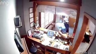Zero Shame: Black Man Steals Wallet Left Behind the Counter