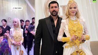 Turkish influencer flaunts mountains of gold at wedding — gets ARRESTED