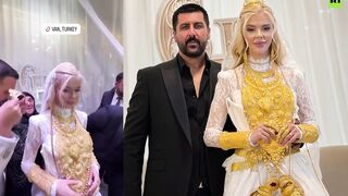 Turkish influencer flaunts mountains of gold at wedding — gets ARRESTED