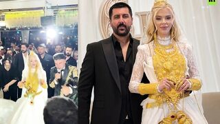Turkish influencer flaunts mountains of gold at wedding — gets ARRESTED