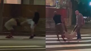 He had been watching too much TV, thinking every white guy is a pussy