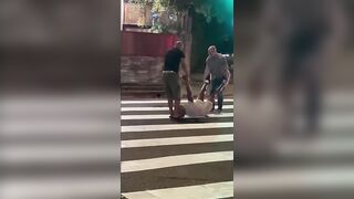 He had been watching too much TV, thinking every white guy is a pussy