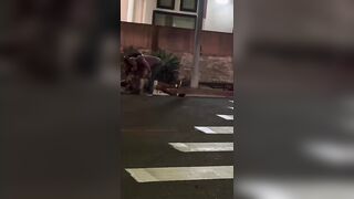 He had been watching too much TV, thinking every white guy is a pussy