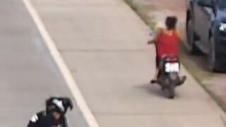 Watermelon Smokes Lady in The Face