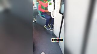Rush hour in France