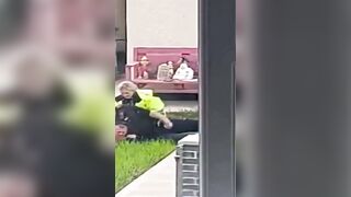 Police savages in North Wales trying to kill people
