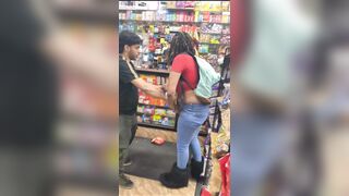 Paki was not going to let this shoplifter get off that easily
