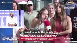 A woman in Ceuta said she no longer goes out at night and that her children are not